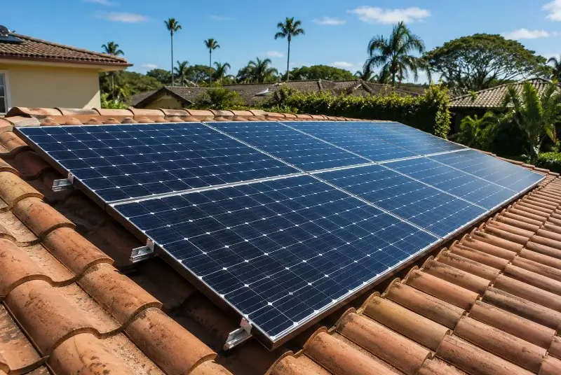 Installation de panneaux solaires à Puget-Ville